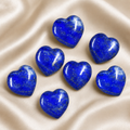 Lapis Lazuli Heart Crystal, Puffy Mini 1 Inch Pocket Crystal Heart | Hearts | Wiccan Center