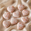 Sunstone Heart Crystal, Puffy Mini 1 Inch Pocket Crystal Heart. | Hearts | Wiccan Center