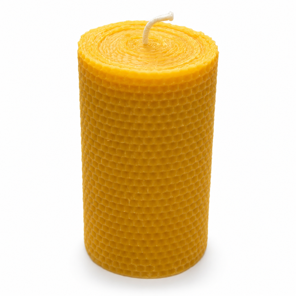 Large Honeycomb Beeswax Pillar Candle | Candles | Wiccan Center