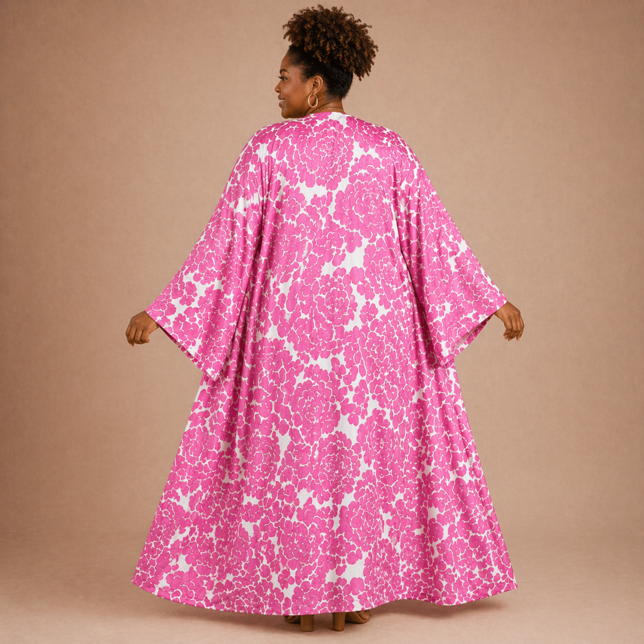 Blushing Bloom Kimono