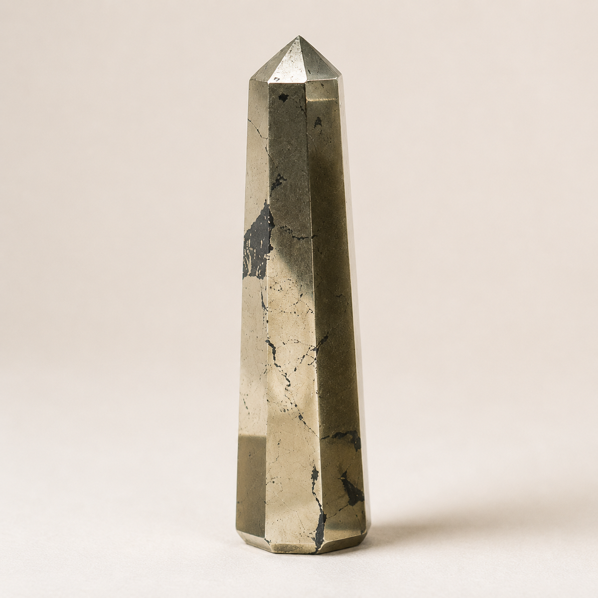 Pyrite Tower Point (Creativity and Strength)
