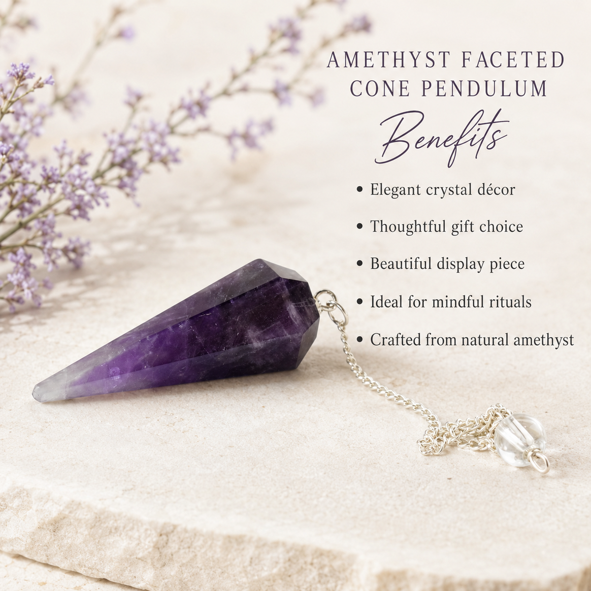 Amethyst Pendulum