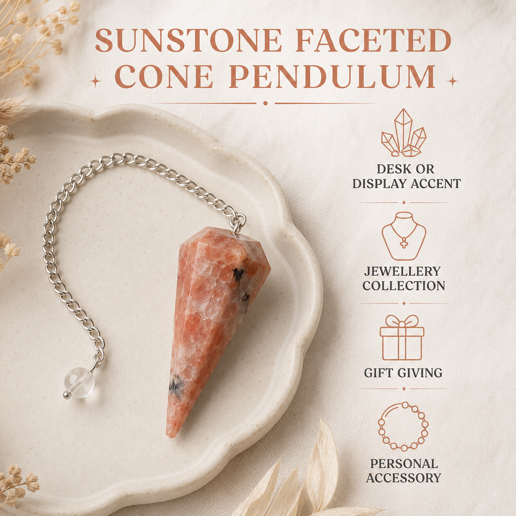 Sunstone Pendulum (Luck And Good Fortune)