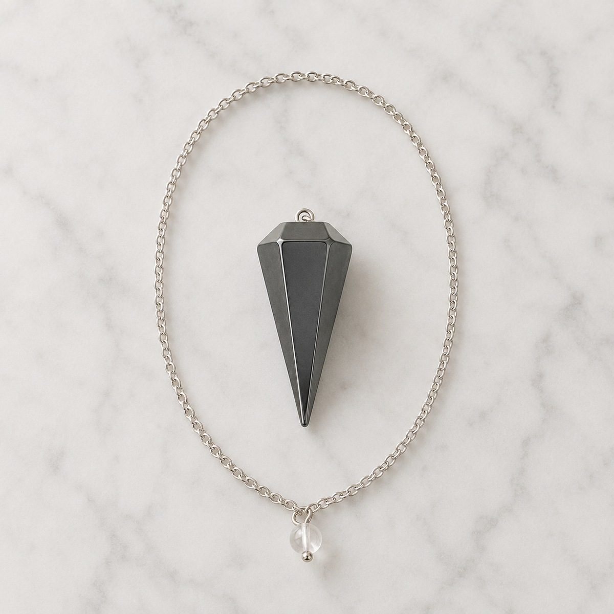 Hematite Pendulum (Manifestation and Clarity)