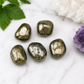 Pyrite Tumbled Crystals (Courage and Determination)