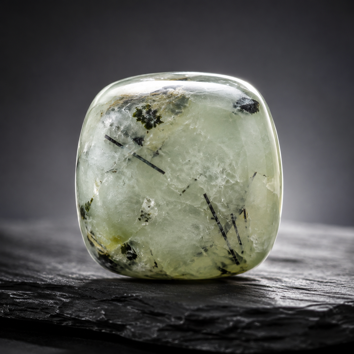 Phrenite Tumbled Crystals (Inner Peace and Living in The Present) | | Wiccan Center