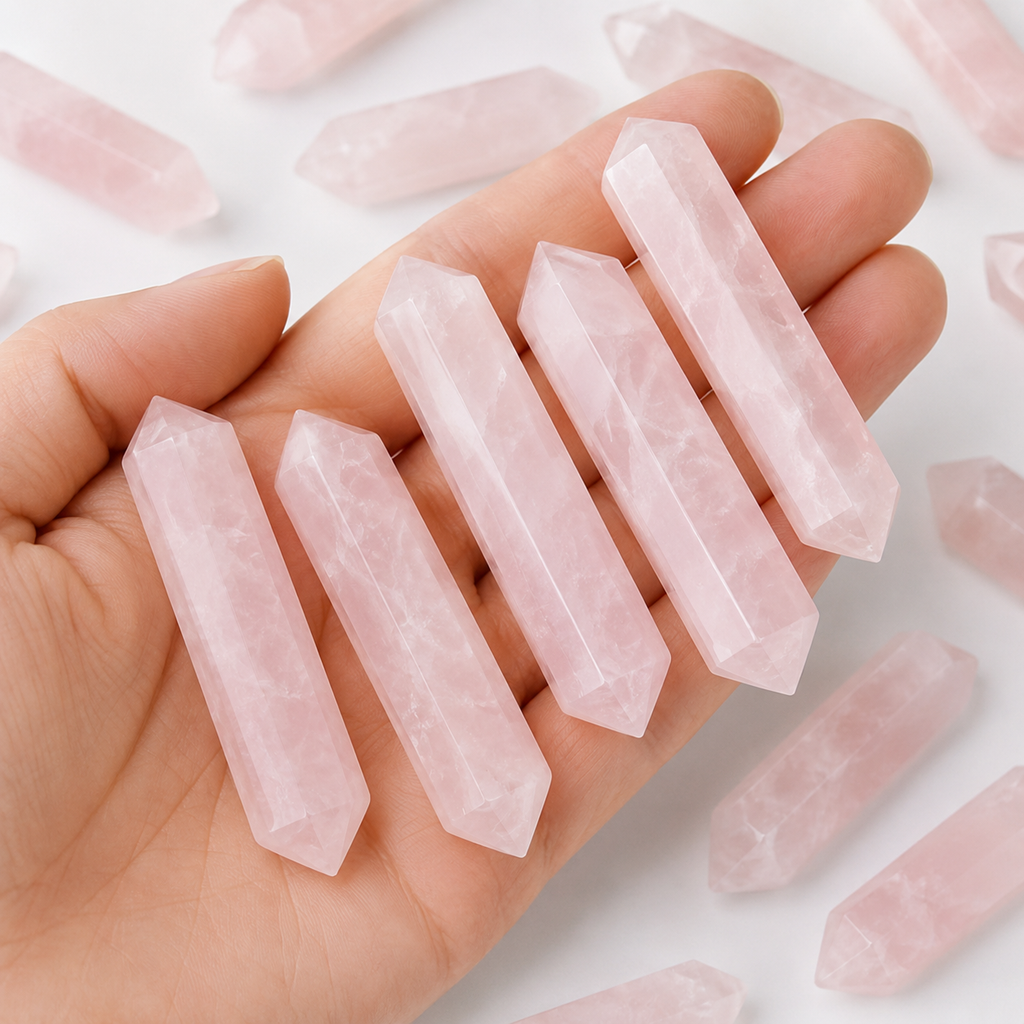 Rose Quartz Point Pencils (Trust and Harmony)