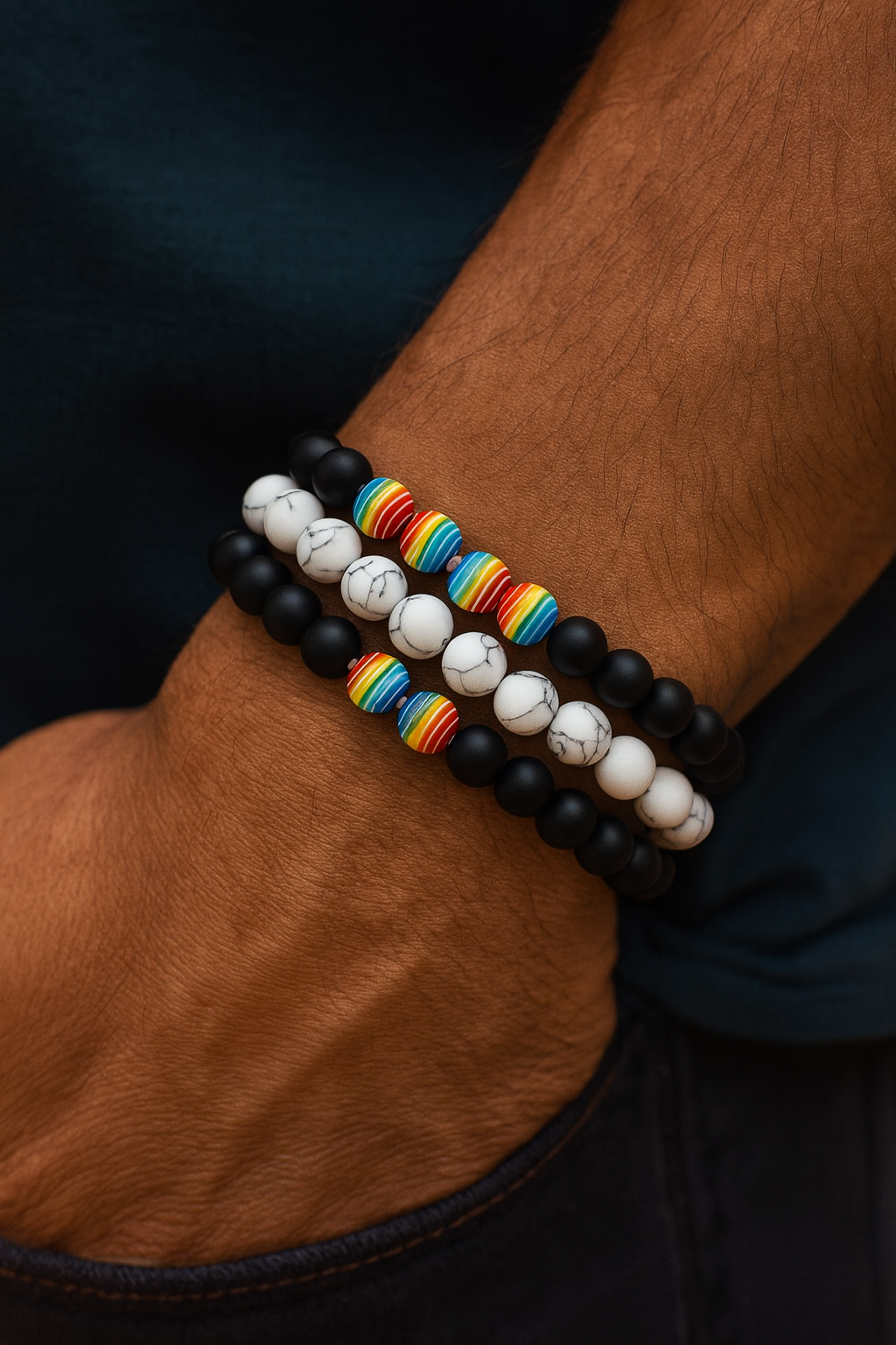 LGBTQ Pride Beaded Bracelet | | Wiccan Center