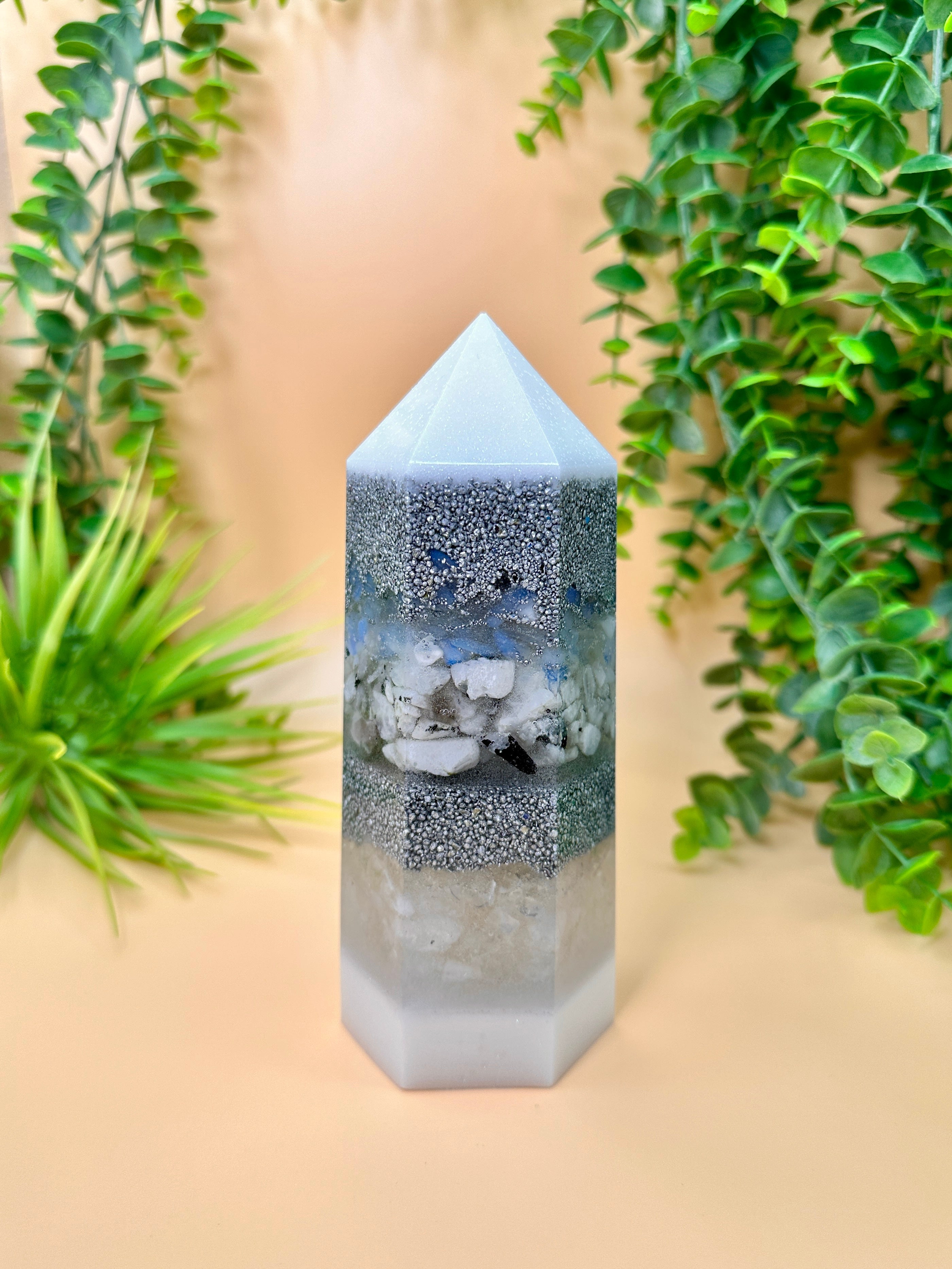 ORGONITE TOWER SET - EMF Protector - Orgonite Towers