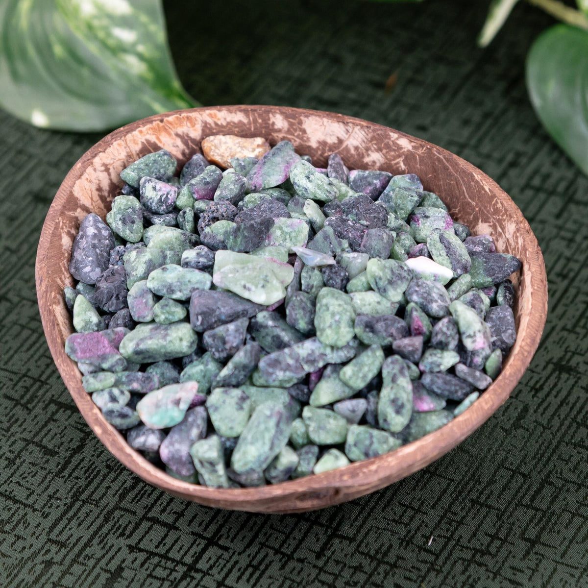 Ruby Zoisite Crystal Chips 1lb