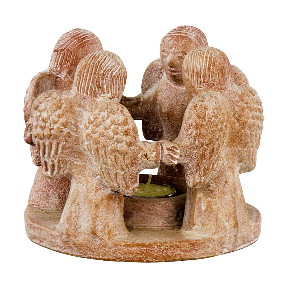 Circle of Angels t-light holder | Figurine | Wiccan Center