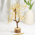 Citrine Gemstone Tree, Crystal Tree Of Life.