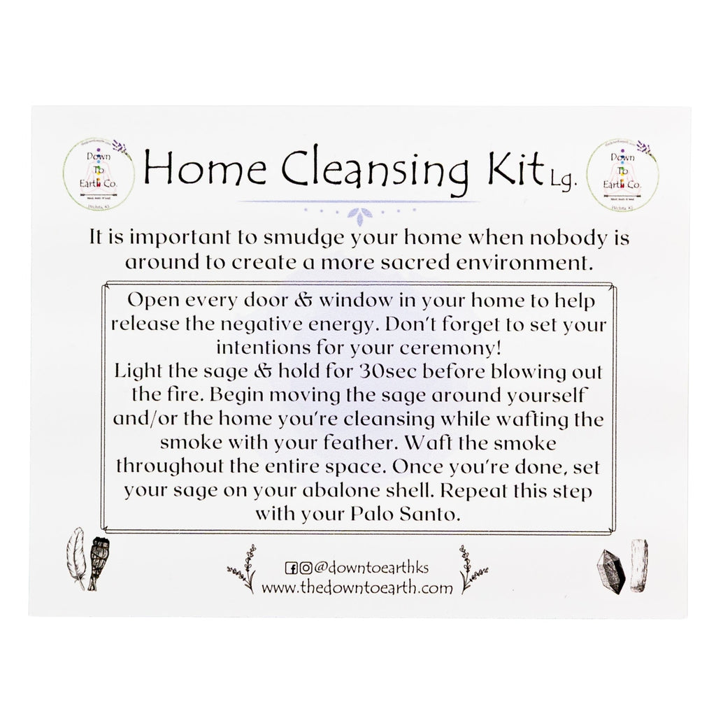 Home Cleansing and Blessings Kit Lg | Religious Items | Wiccan Center
