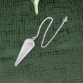 Clear Quartz Faceted Pendulum | Religious Items | Wiccan Center