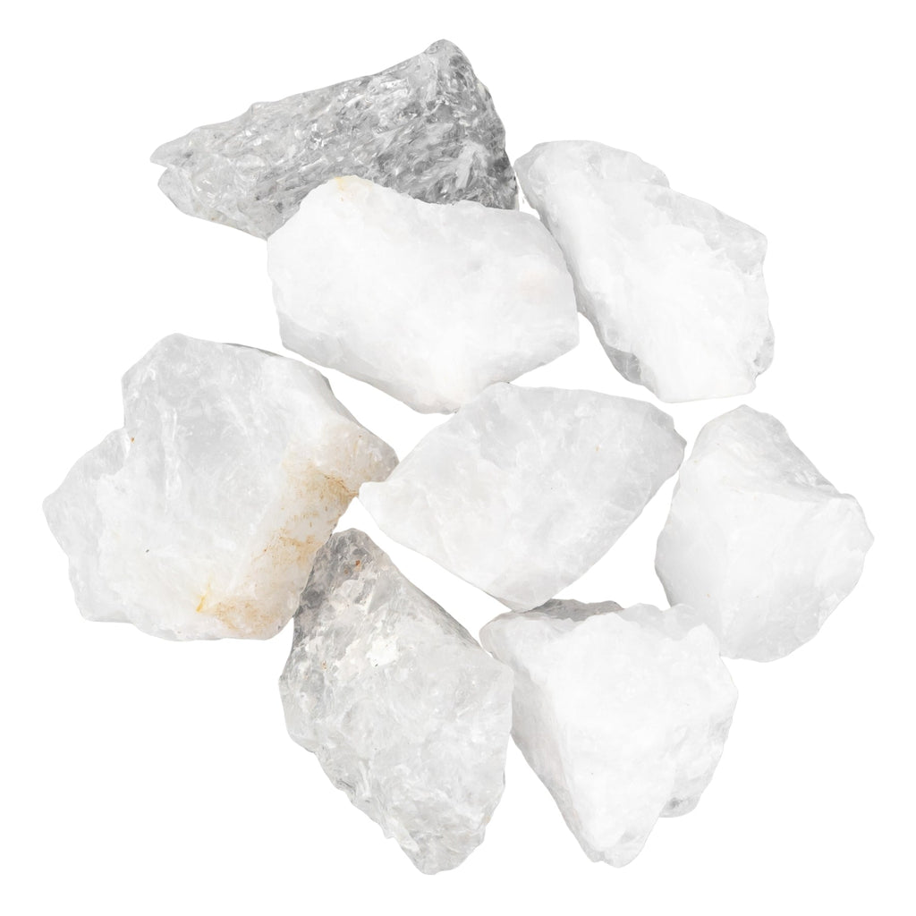 Clear Quartz Raw 1lb | Rocks & Fossils | Wiccan Center