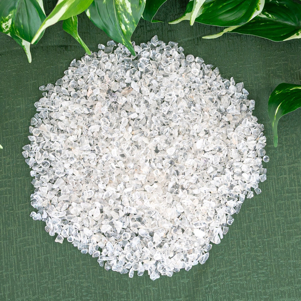 Clear Quartz Crystal Chips 1lb