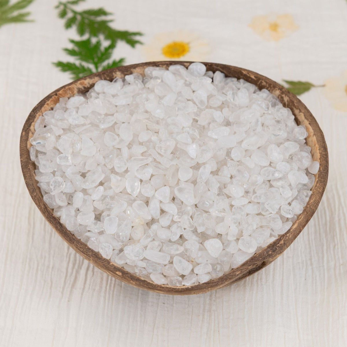 Clear Quartz Crystal Chips 1lb