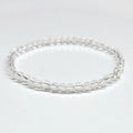 Clear Quartz Round Bead Bracelet - Amplifies Intent | Bracelets | Wiccan Center