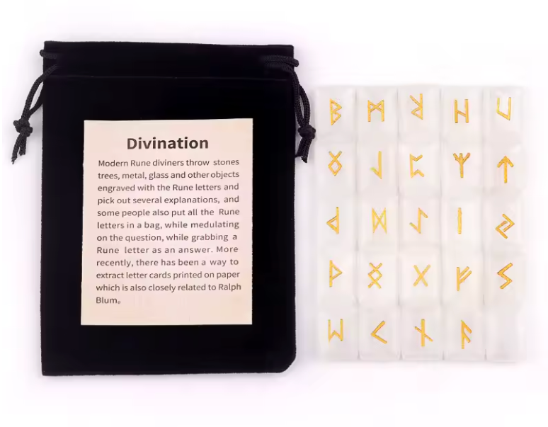 Crystal Runes | Runes | Wiccan Center
