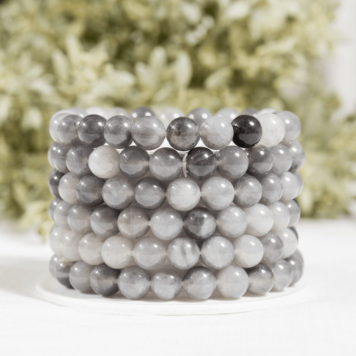 Cloudy Quartz Bracelet (Grounding and Support)