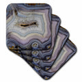 3dRose Danita Delimont - Abstract - Banded Agate, abstract pattern - Coasters (cst_231722)