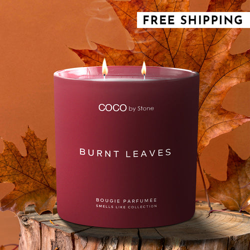 15oz Smells Like Burnt Leaves Candle | Smells Like Candle | Wiccan Center