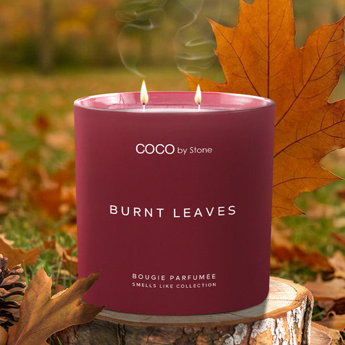15oz Smells Like Burnt Leaves Candle | Smells Like Candle | Wiccan Center