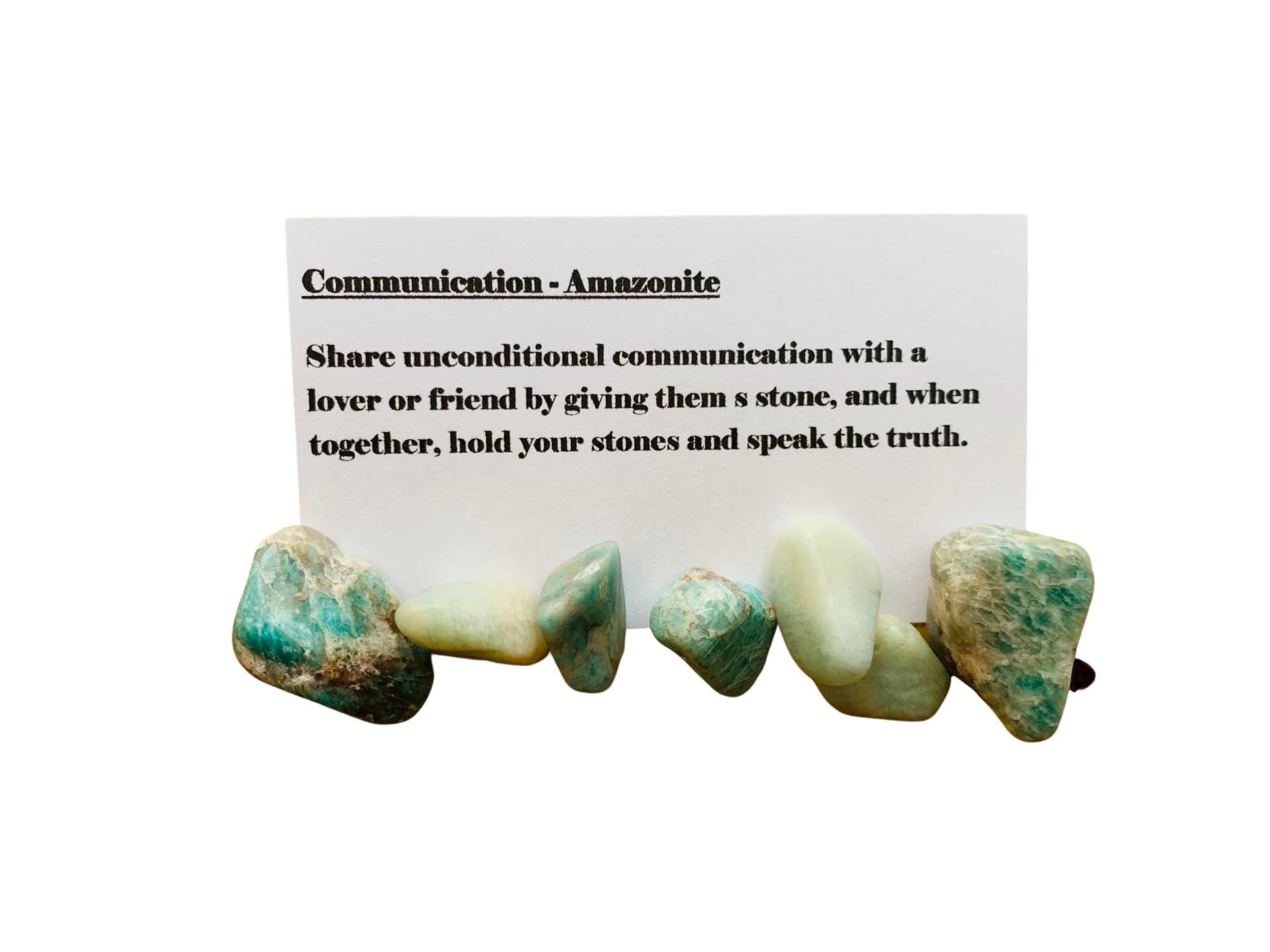 Communication: Amazonite | | Wiccan Center