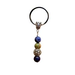 Communication Crystal Beaded Key Chain | | Wiccan Center