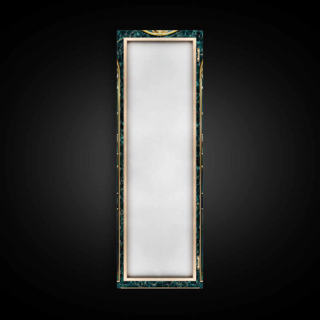 Art Deco Stained Glass Print, Framed Canvas, Wood Frame Wall Art, Retro Style Decor, Roaring 20s Inspired Wall Art | | Wiccan Center