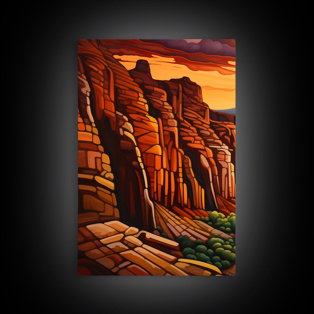 Canyon Art, River Wall Art, Landscape Wall Print, Canvas Print, Wall Art, 3 Piece Wall Art, Appreciation Gift, Ranch Decor, Western Wall Art | | Wiccan Center