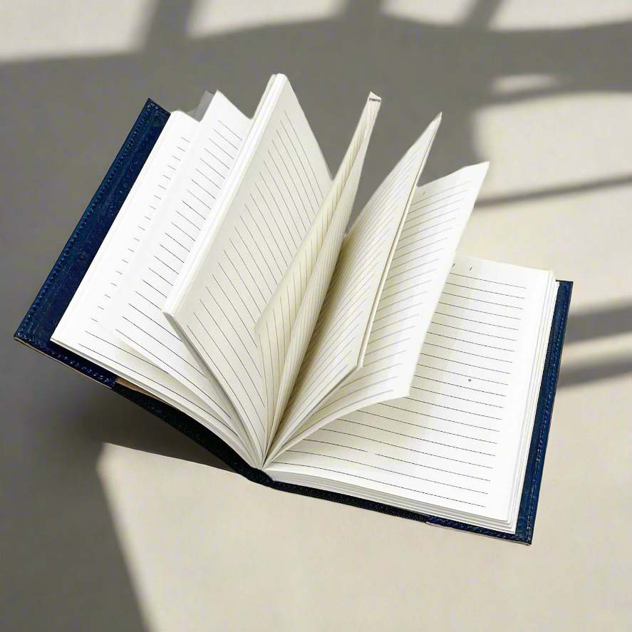 Constellation Refillable Embossed Leather Journal with Recycled Paper | Journal | Wiccan Center