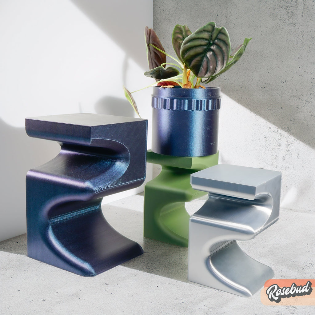 Plant Stand for Indoor Plant Pots - Perfect for House Plants and Plant Lovers, Gift for Plant Lover, Art Deco Planter Stands, Contour | plant stand | Wiccan Center