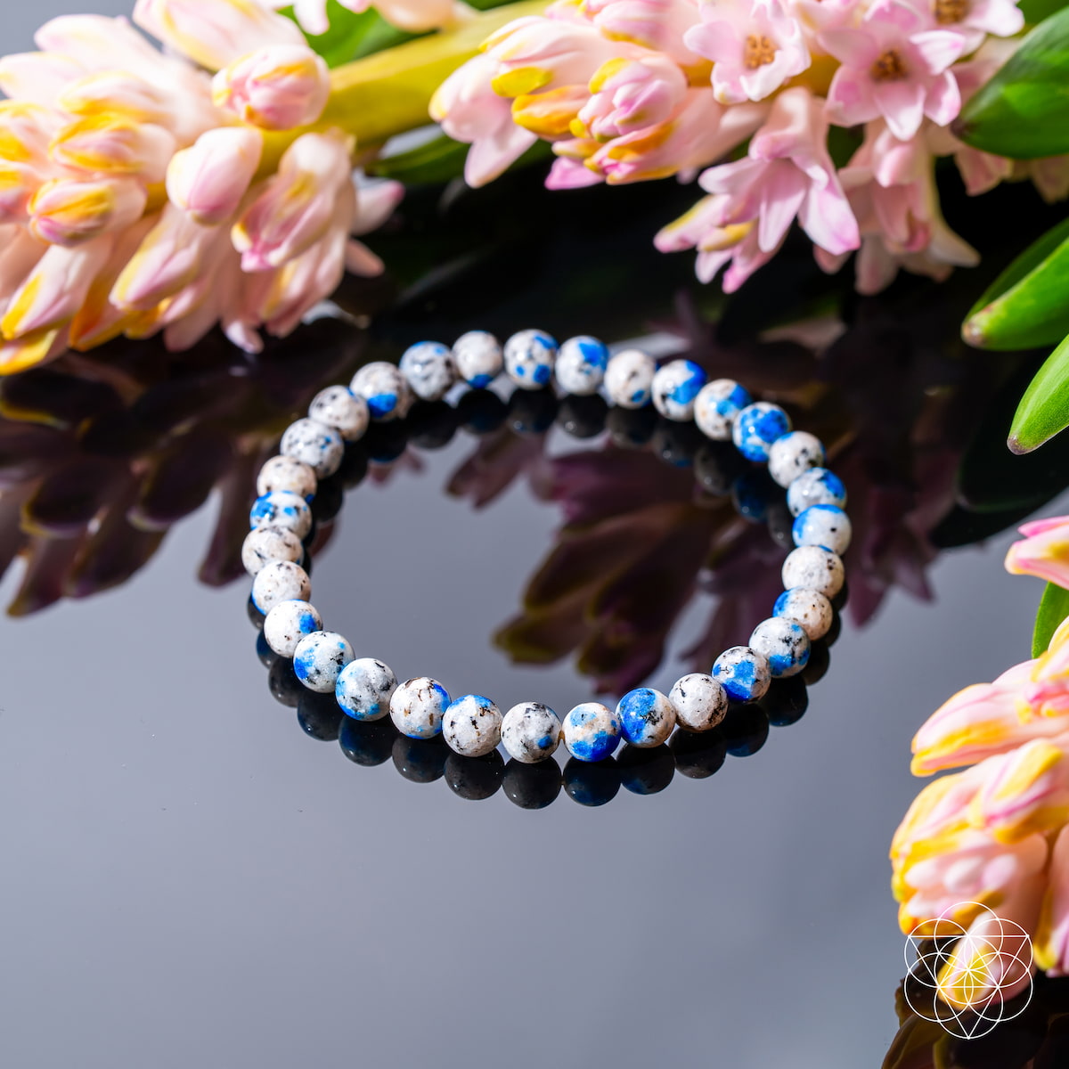 Rare K2 Stone Bracelet of Spiritual Adventure | 6mm | Bracelet | Wiccan Center