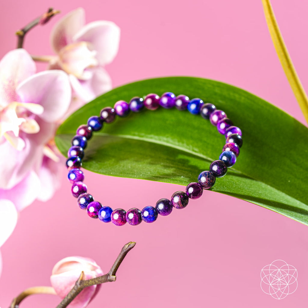 Destiny Activator - All-Galaxy Tiger’s Eye Bracelet | 6mm | Bracelet | Wiccan Center