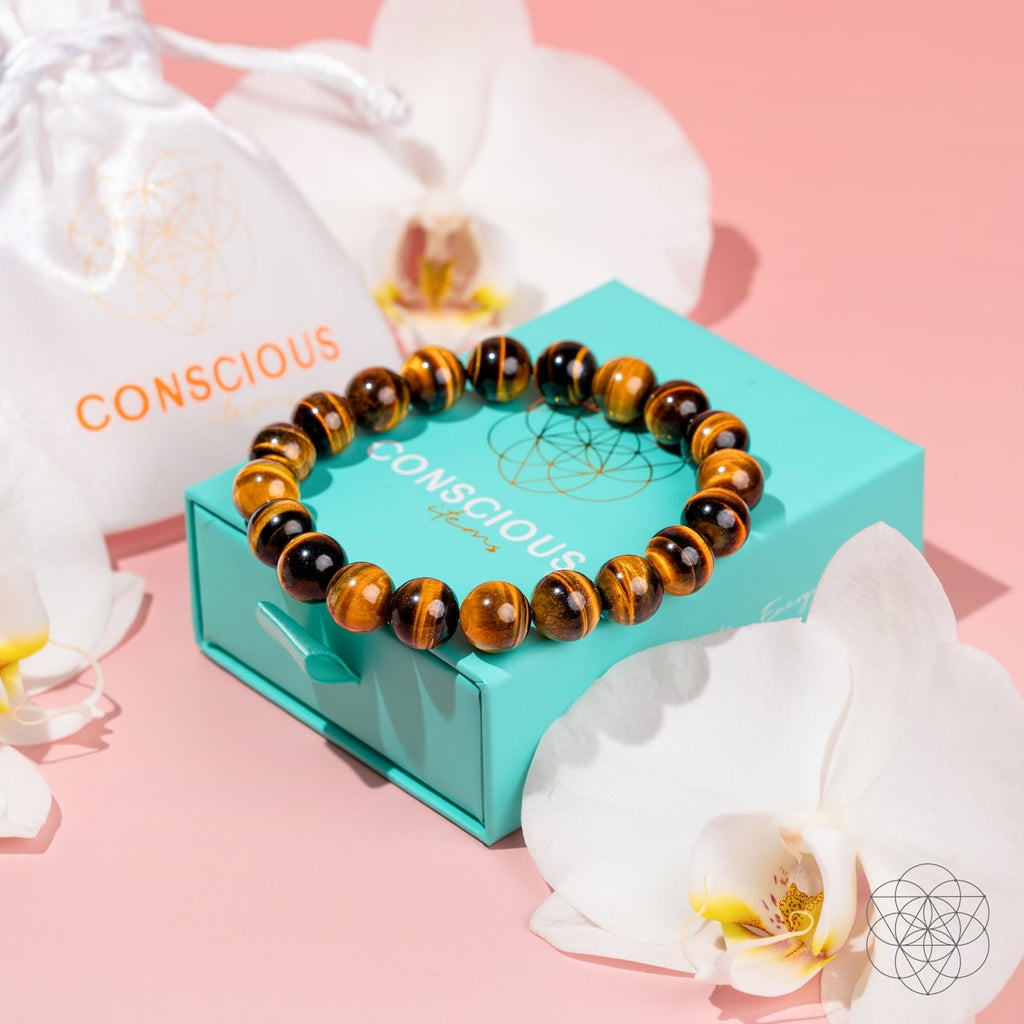 Built to Win – 7A Grade Tiger’s Eye Bracelet | Bracelet | Wiccan Center