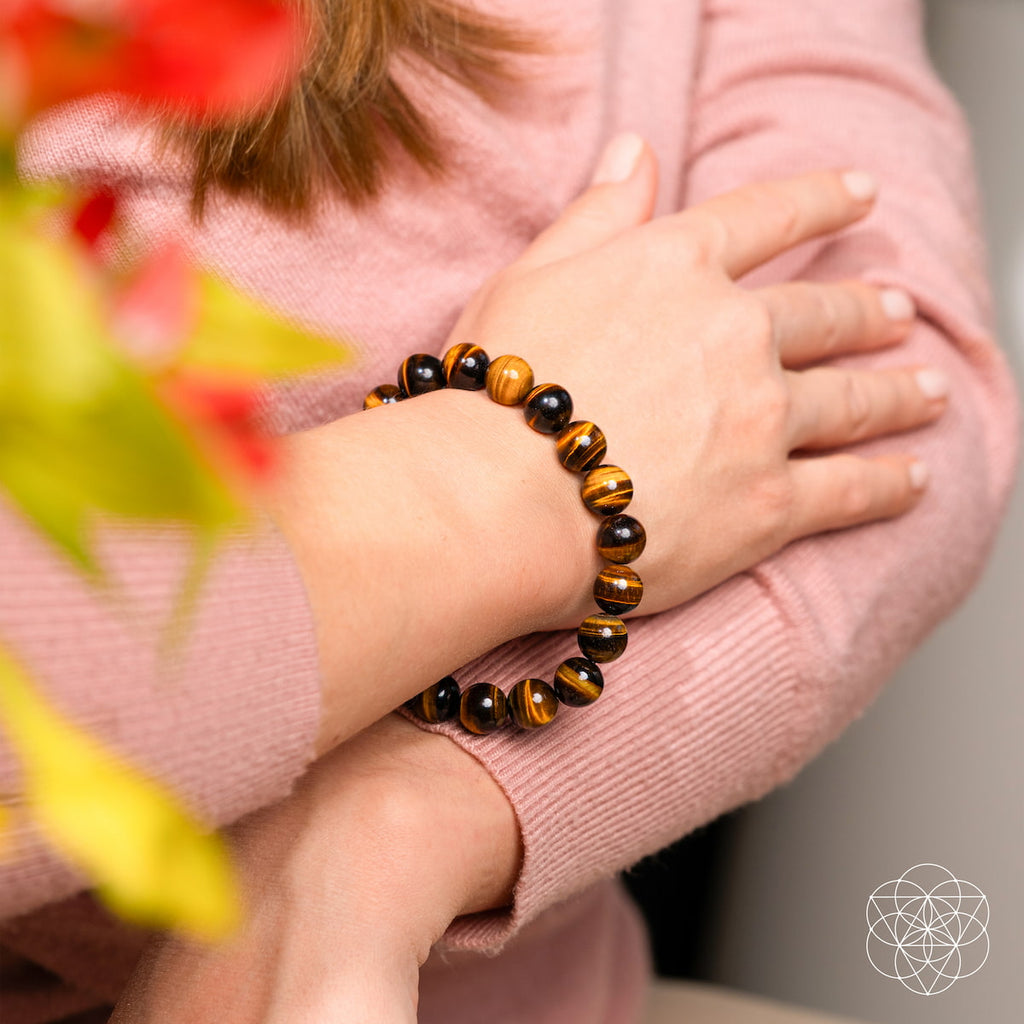 Built to Win – 7A Grade Tiger’s Eye Bracelet | Bracelet | Wiccan Center