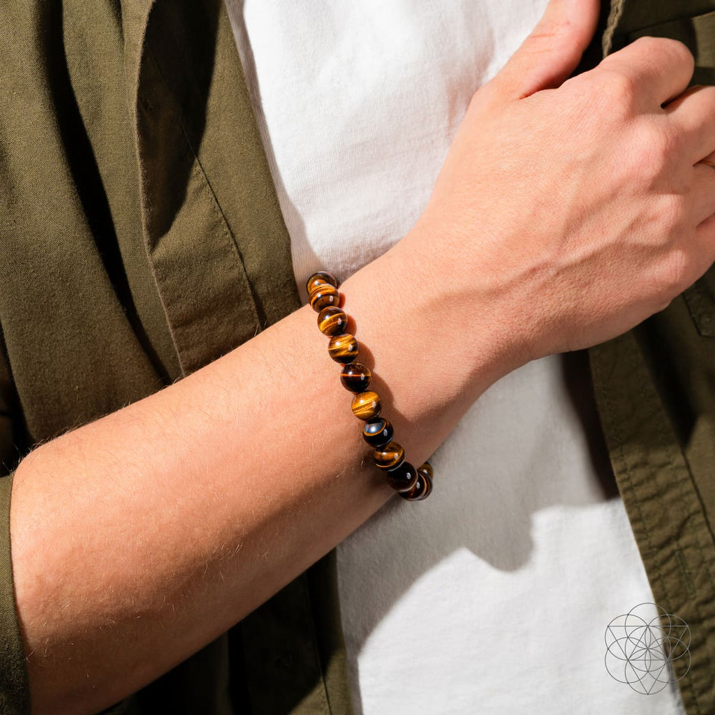 Built to Win – 7A Grade Tiger’s Eye Bracelet | Bracelet | Wiccan Center