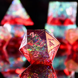 Counterspell Sharp-Edged Resin Dice Set | Resin | Wiccan Center