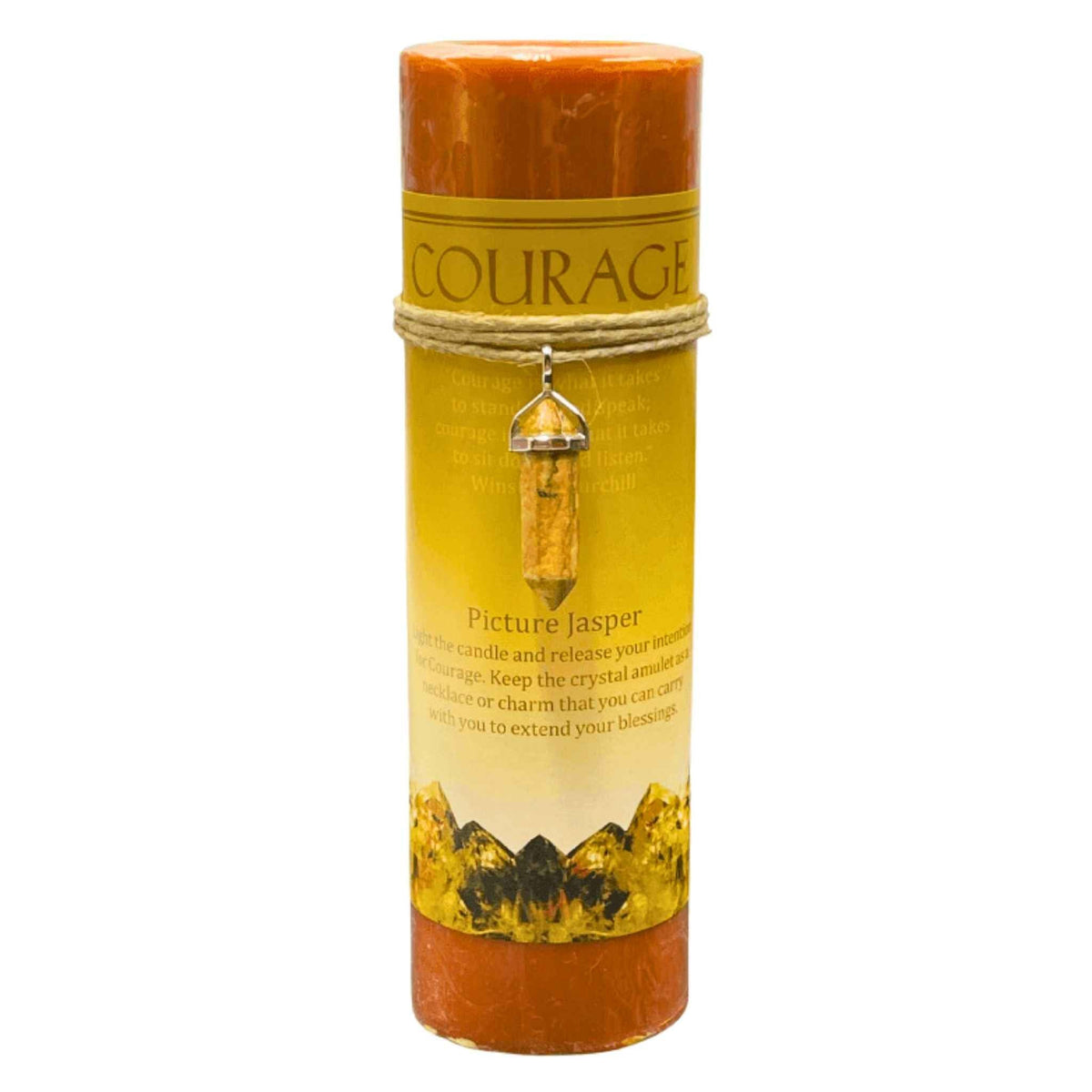 Crystal Energy Pillar Candle | Candles | Wiccan Center
