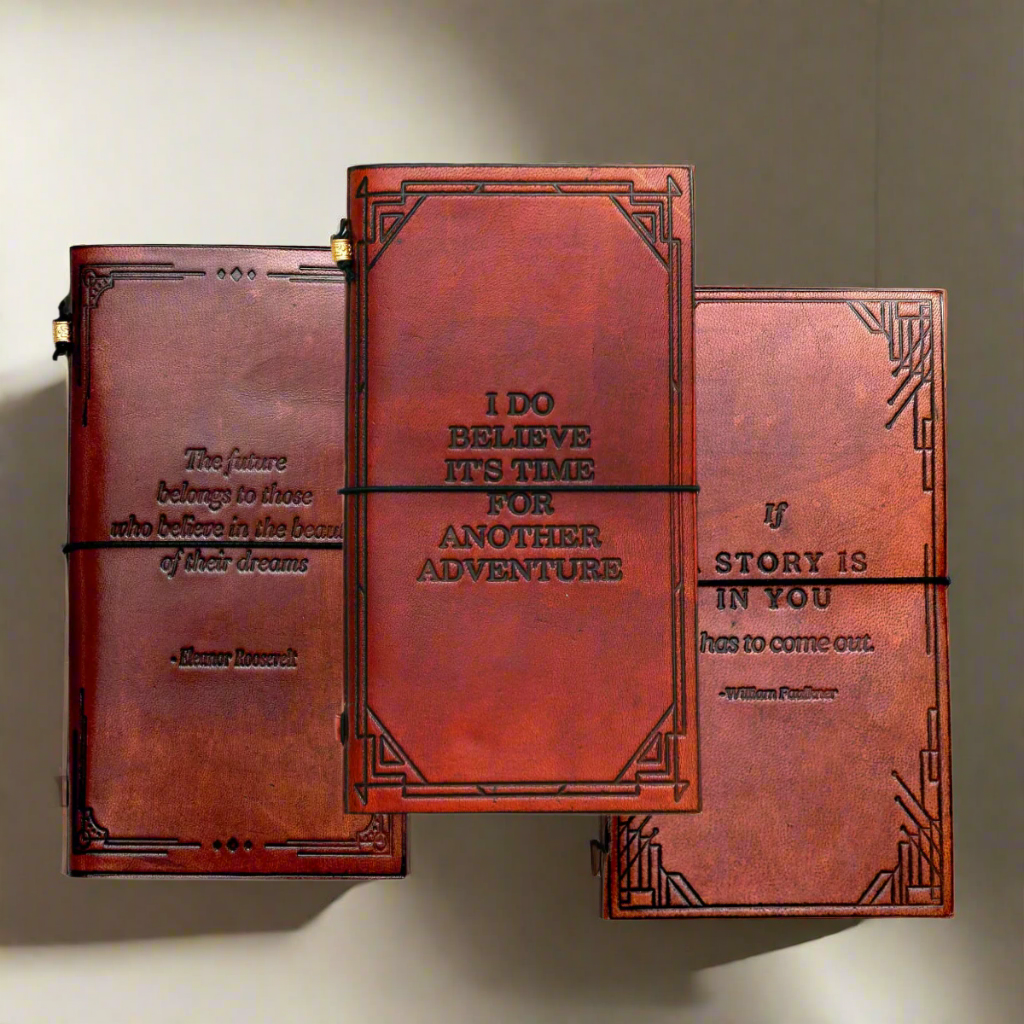 Quote Traveler's Notebook Debossed | Journal | Wiccan Center