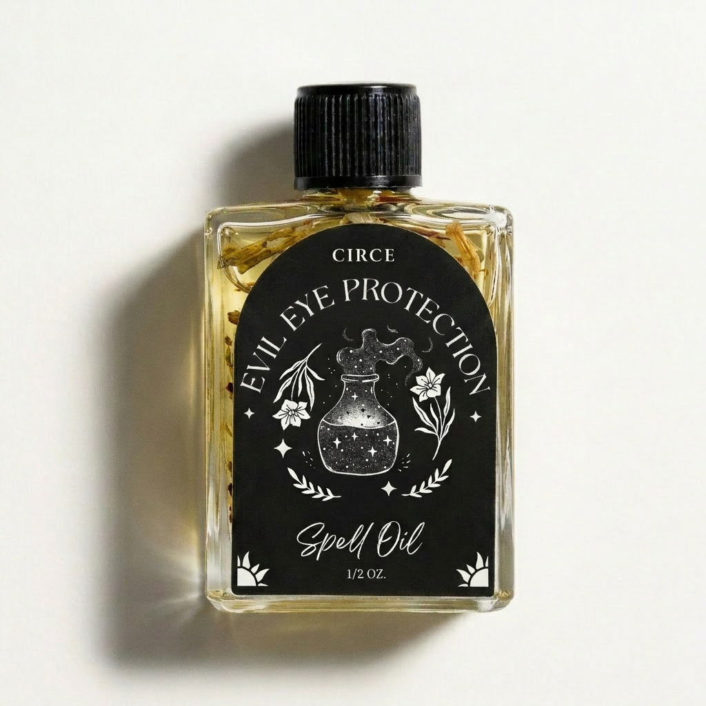 Evil Eye Protection Oil — Ritual Shielding Anointing | | Wiccan Center