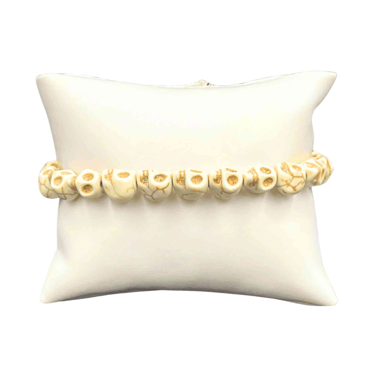 Skull Bead Stretch Bracelet | Bracelets | Wiccan Center