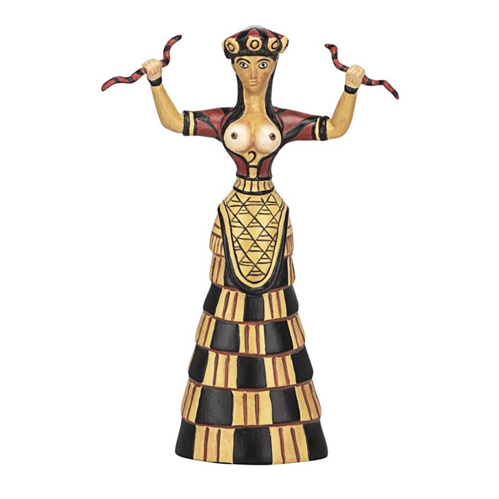 Cretan Snake Goddess Statue | Statue | Wiccan Center