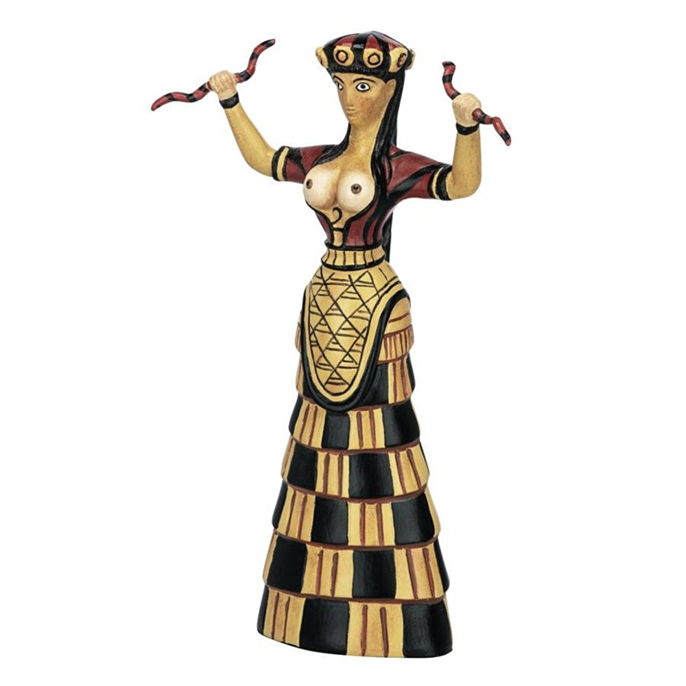 Cretan Snake Goddess Statue | Statue | Wiccan Center