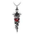 Cross of the Dark Kiss Necklace- Alchemy of England | Pendant | Wiccan Center