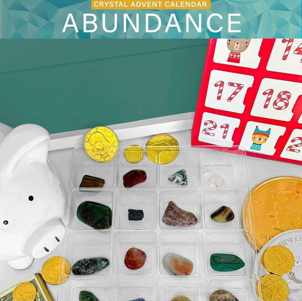 Abundance & Success Crystal Lover's Advent Calendar | Crystal Advent Calendar | Wiccan Center