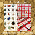 Abundance & Success Crystal Lover's Advent Calendar | Crystal Advent Calendar | Wiccan Center