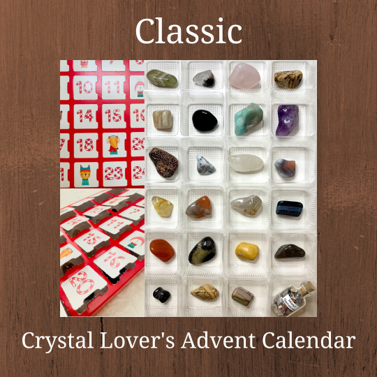 Classic Crystal Lover’s Advent Calendar | Crystal Advent Calendar | Wiccan Center