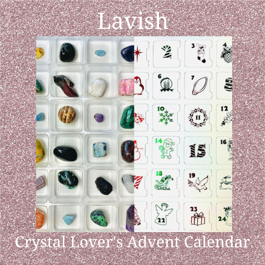Lavish Crystal Lover's Advent Calendar | Crystal Advent Calendar | Wiccan Center